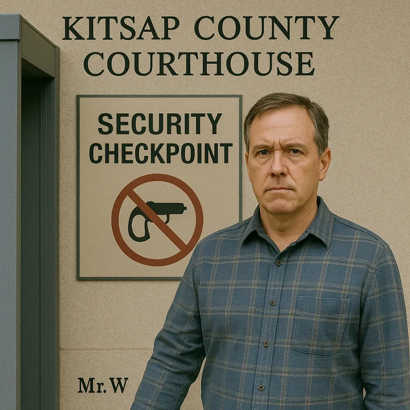 Can Washington courts ban weapons in courthouses? (Washington No. 67454-0)
